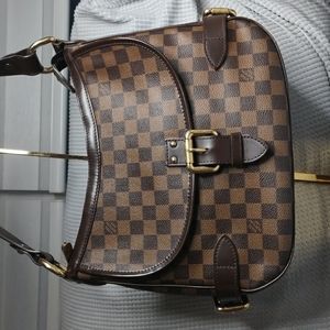 -Sold-Authentic damier Highbury shoulder bag